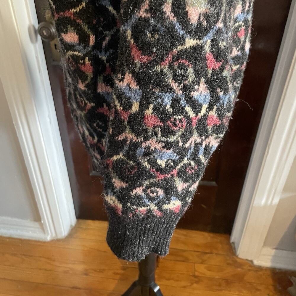 Vintage 1980s Lucy Wilmot England 100% Wool Pullover Sweater Womens Small - Picture 11 of 11